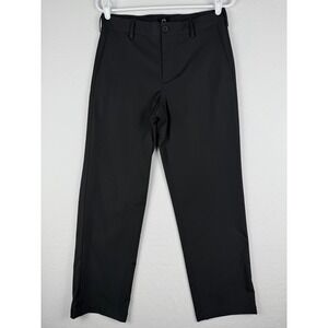 Scottevest Travel Chino Pants‎ Mens 30x29 Black SEV02 Regular Straight Leg